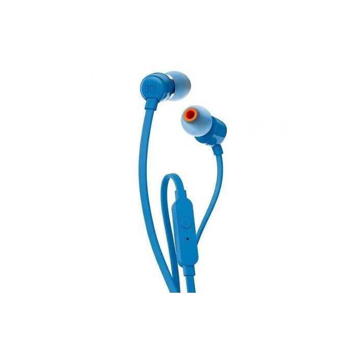 Auriculares Intrauditivos JBL Tune 110/ con Micrófono/ Jack 3.5/ Azules | Auriculares
