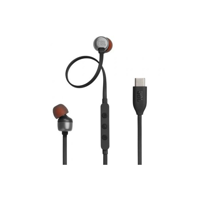 Auriculares Intrauditivos JBL Tune 310C/ con Micrófono/ Negros | Auriculares