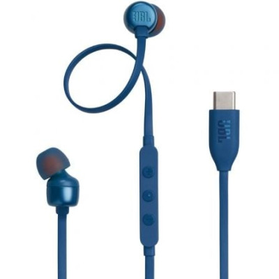 Auriculares Intrauditivos JBL Tune 310C/ con Micrófono/ Azules | Auriculares