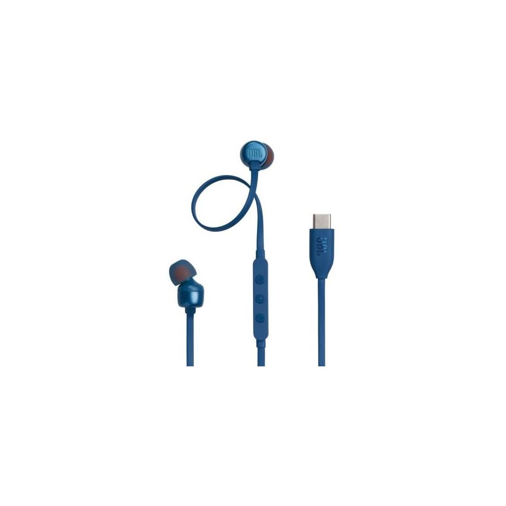 Auriculares Intrauditivos JBL Tune 310C/ con Micrófono/ Azules | Auriculares