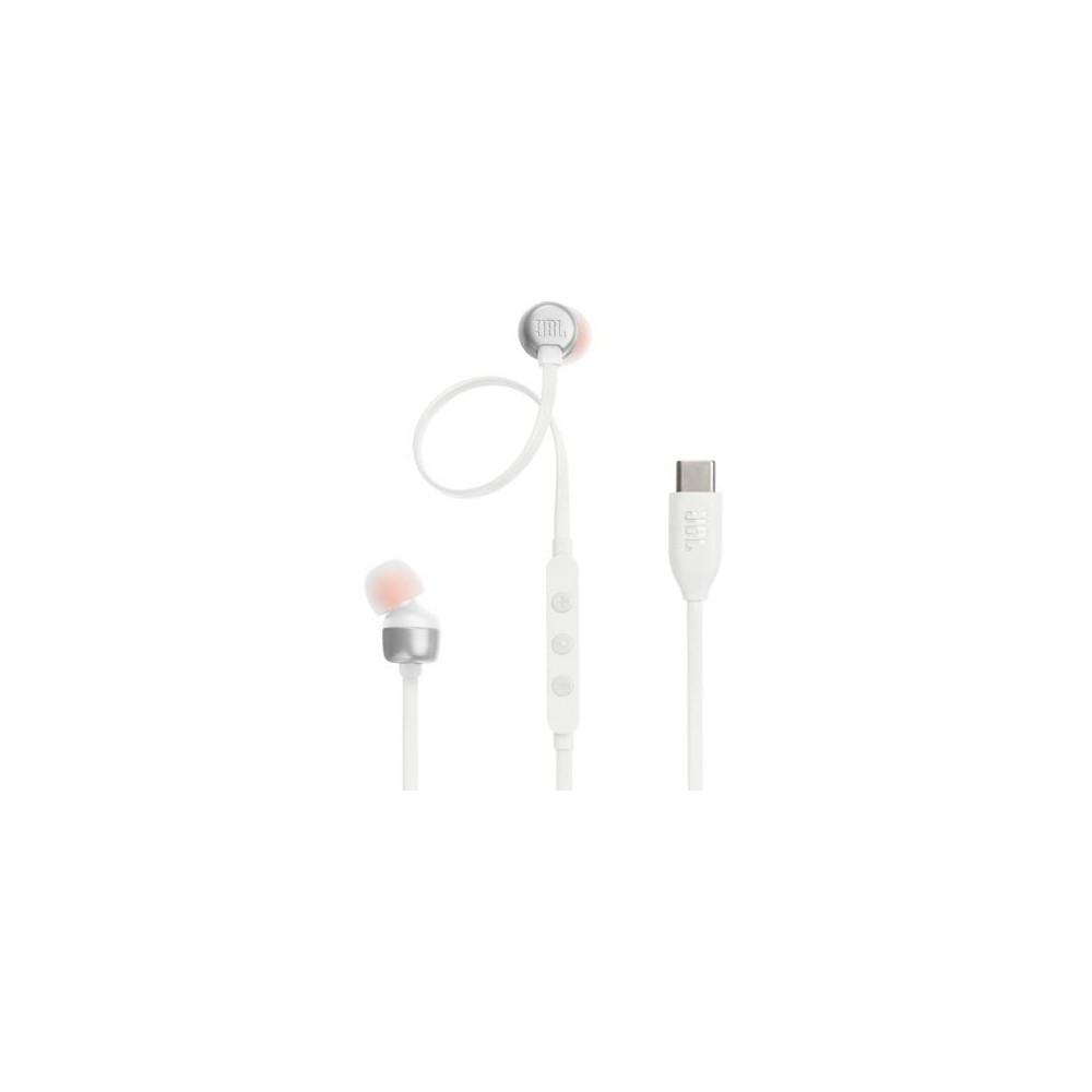 Auriculares Intrauditivos JBL Tune 310C/ con Micrófono/ Blancos | Auriculares
