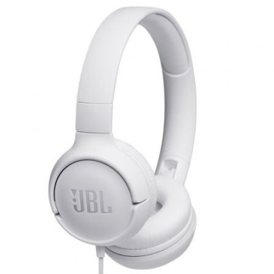 Auriculares JBL Tune 500/ con Micrófono/ Jack 3.5/ Blancos | Auriculares