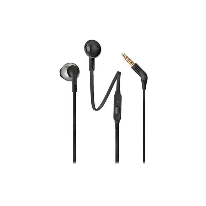 Auriculares Intrauditivos JBL Tune 205/ con Micrófono/ Jack 3.5/ Negros | Auriculares