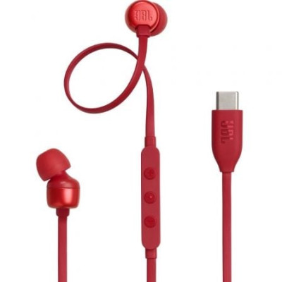 Auriculares Intrauditivos JBL Tune 310C/ con Micrófono/ Rojos | Auriculares
