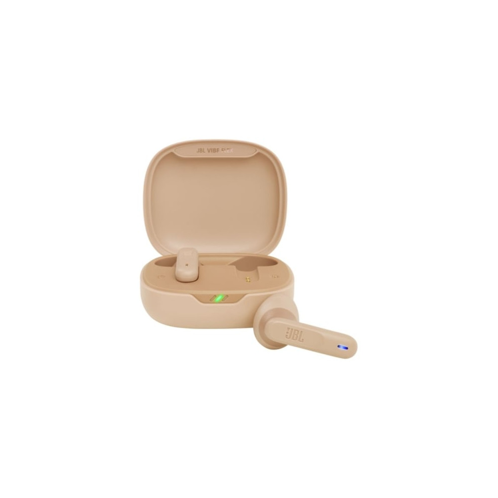 Auriculares Bluetooth JBL Vibe Flex con estuche de carga/ Autonomía 8h/ Beige | Bluetooth