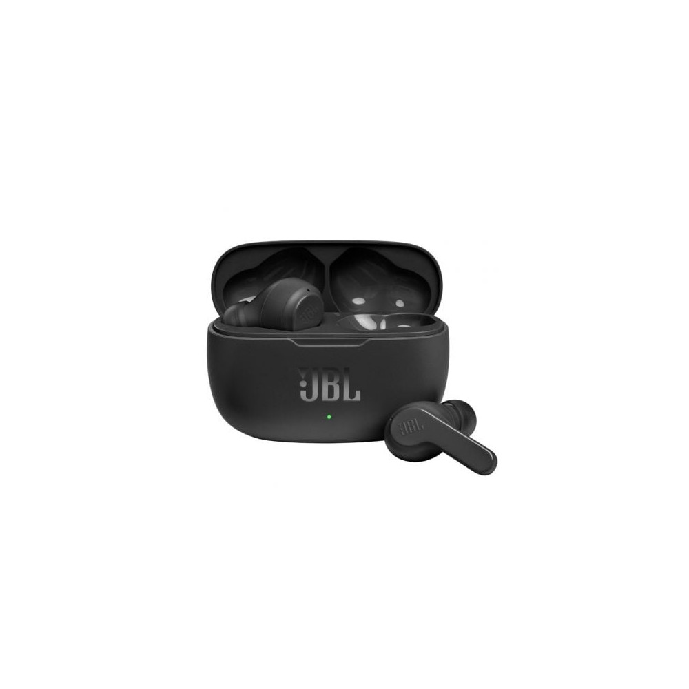 Auriculares Bluetooth JBL Wave 200TWS con estuche de carga/ Autonomía 5h/ Negros | Bluetooth