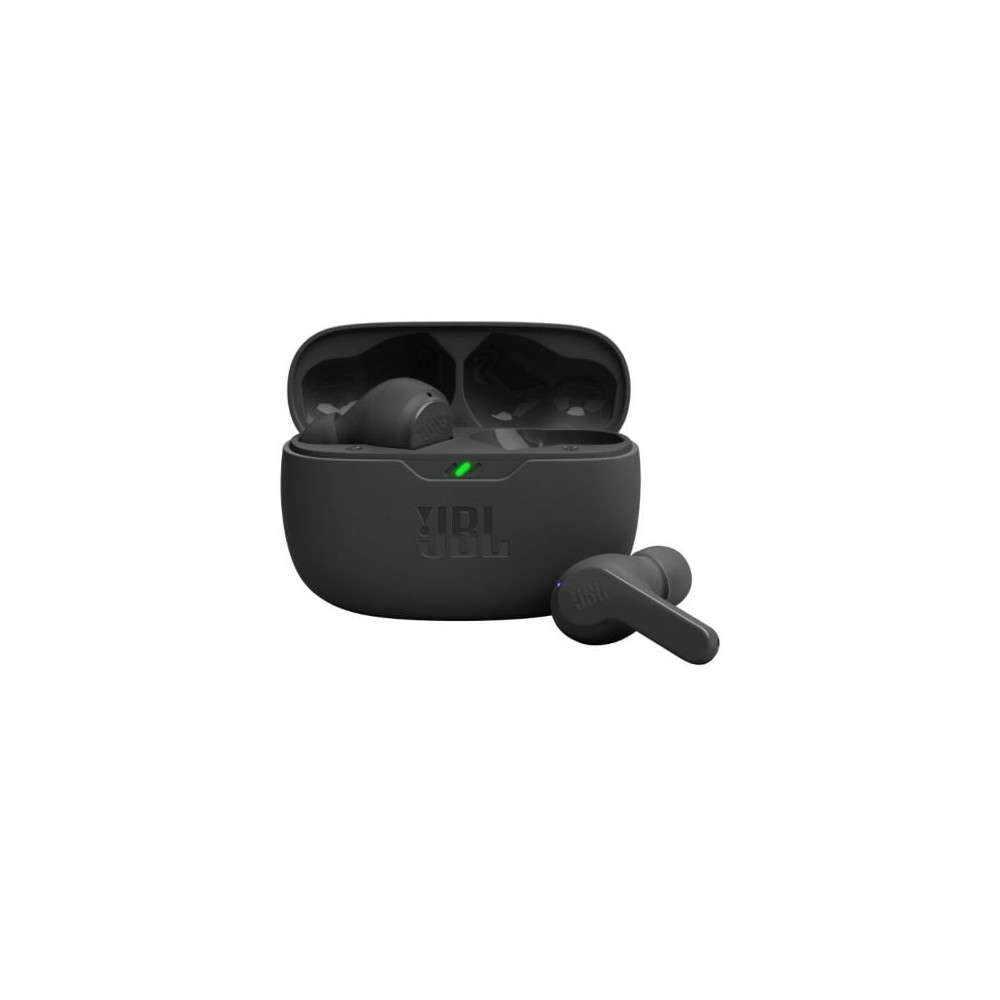 Auriculares Bluetooth JBL Wave Beam con estuche de carga/ Autonomía 8h/ Negros | Bluetooth