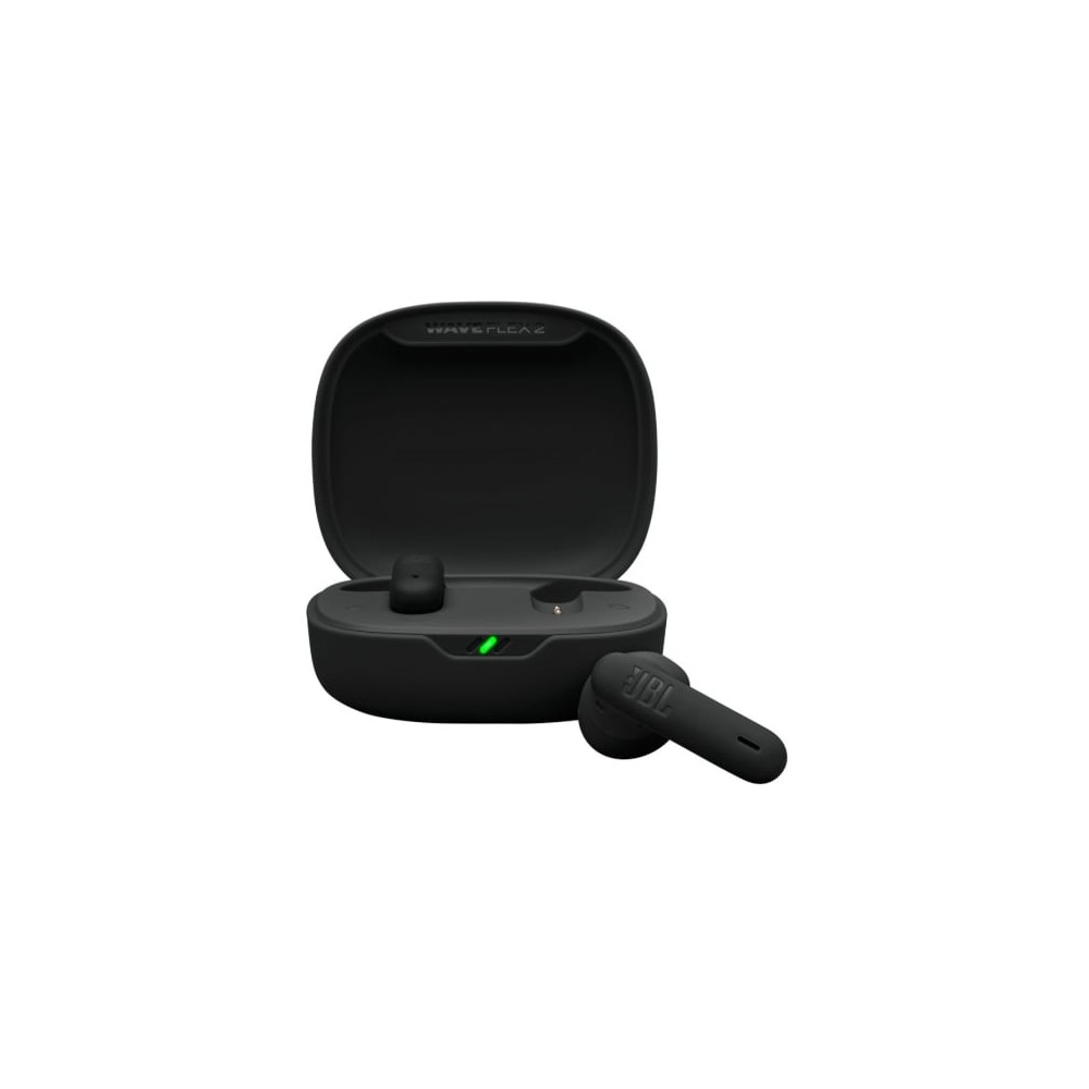 Auriculares Bluetooth JBL Wave Flex con estuche de carga/ Autonomía 10h/ Negros | Bluetooth