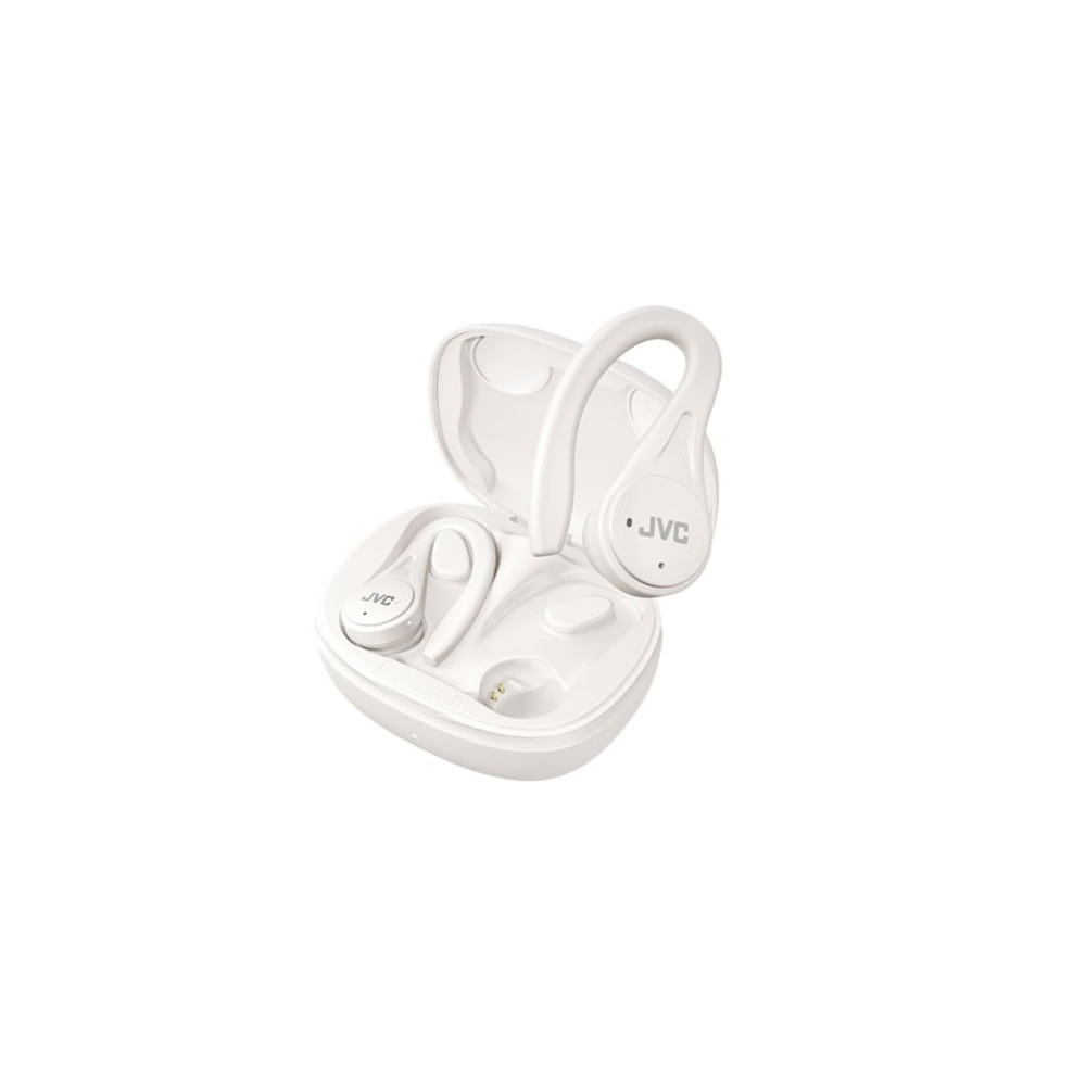 Auriculares Bluetooth JVC HA-EC25T con estuche de carga/ Autonomía 7.5h/ Blancos | Bluetooth