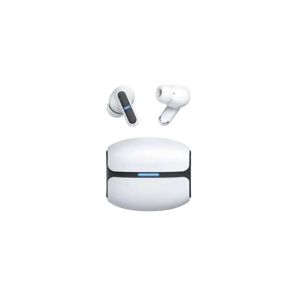 Auriculares Bluetooth Leotec TWS Gaming Nebula Fit con estuche de carga/ Autonomía 7.5h/ Blancos | Bluetooth