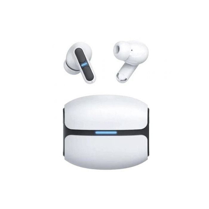 Auriculares Bluetooth Leotec TWS Gaming Nebula Fit con estuche de carga/ Autonomía 7.5h/ Blancos | Bluetooth