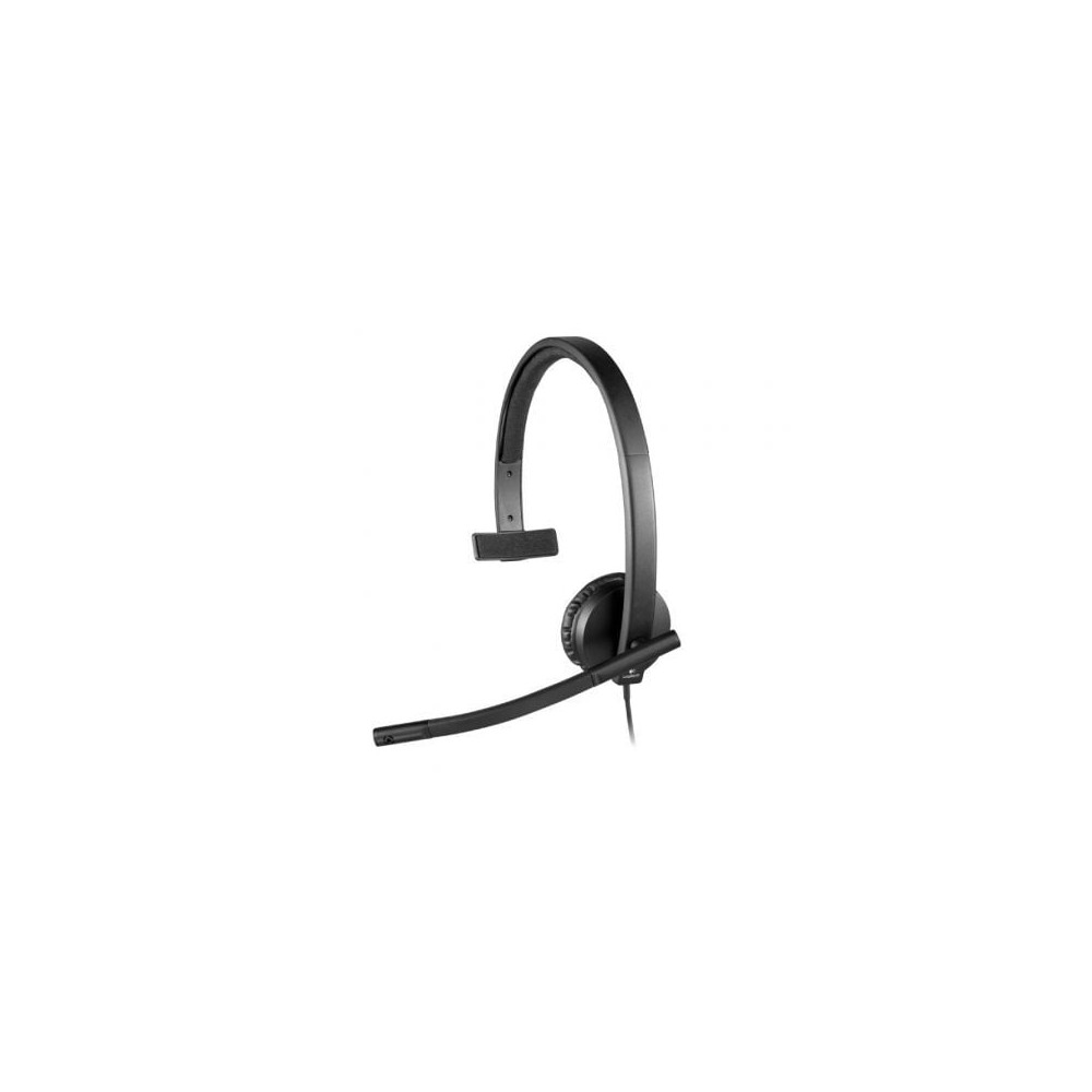 Auricular Logitech H570E/ con Micrófono/ USB/ Negro | Auriculares