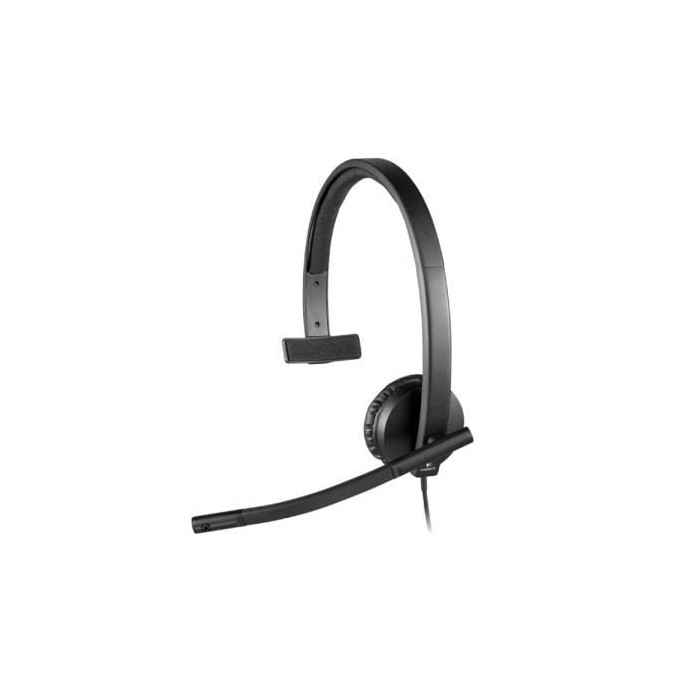 Auricular Logitech H570E/ con Micrófono/ USB/ Negro | Auriculares