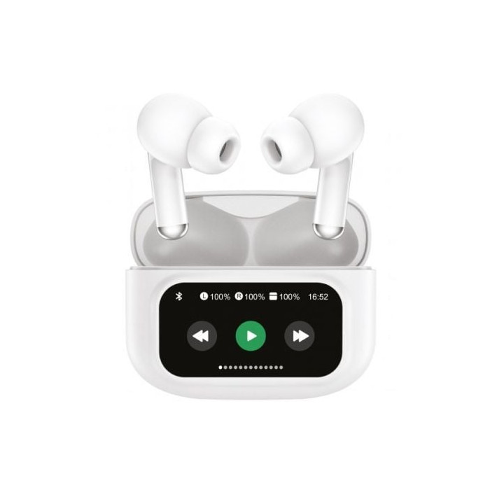 Auriculares Bluetooth Muvit For Change True Wireless Estéreo con estuche de carga/ Autonomía 6h/ Blancos | Bluetooth