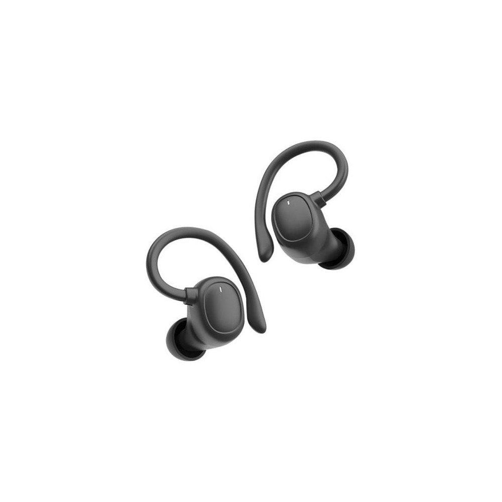 Auriculares Deportivos Bluetooth Muvit iO Smart True Wireless Sport ENC con estuche de carga/ Autonomía 6h/ Negros | Bluetooth