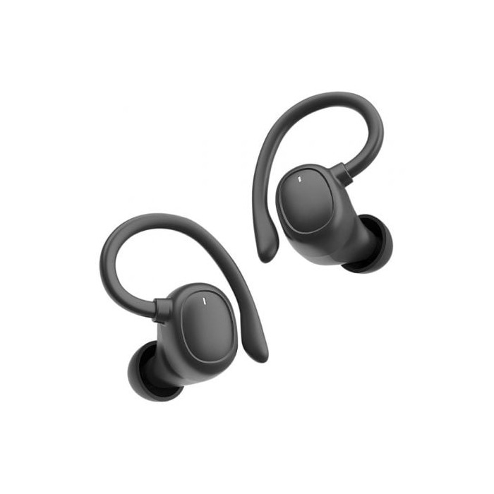 Auriculares Deportivos Bluetooth Muvit iO Smart True Wireless Sport ENC con estuche de carga/ Autonomía 6h/ Negros | Bluetooth