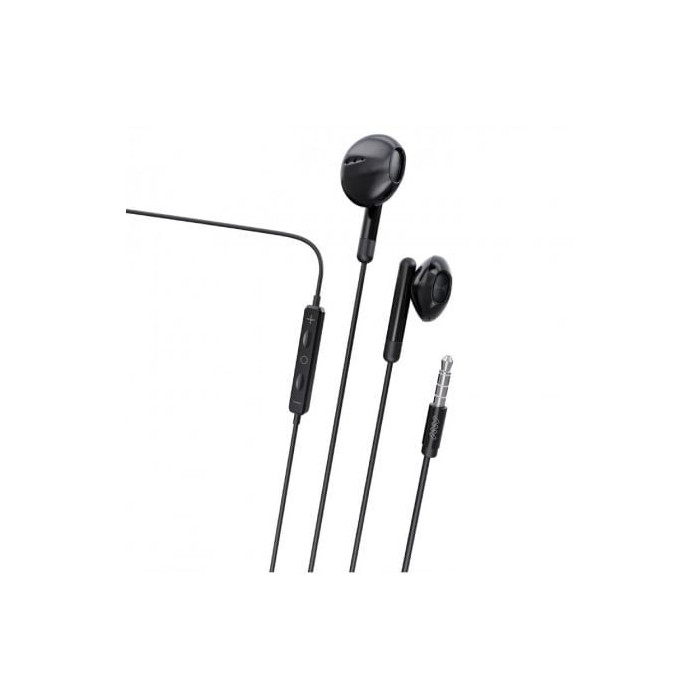 Auriculares Intrauditivos Myway MWHPH0019/ con Micrófono/ Jack 3.5/ Negros | Auriculares