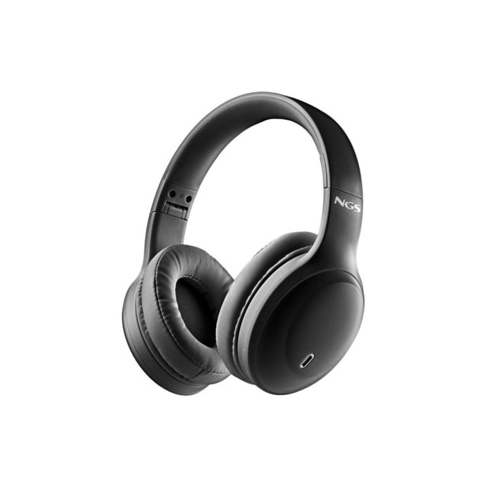 Auriculares Inalámbricos NGS Artica Glacier/ con Micrófono/ Bluetooth/ Negros | Auriculares