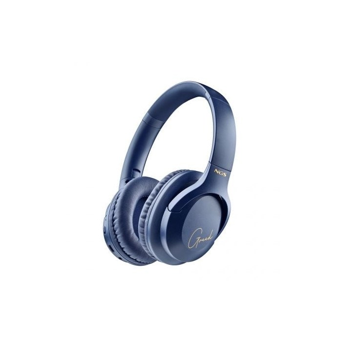Auriculares Inalámbricos NGS Artica Greed/ con Micrófono/ Bluetooth/ Azules | Auriculares