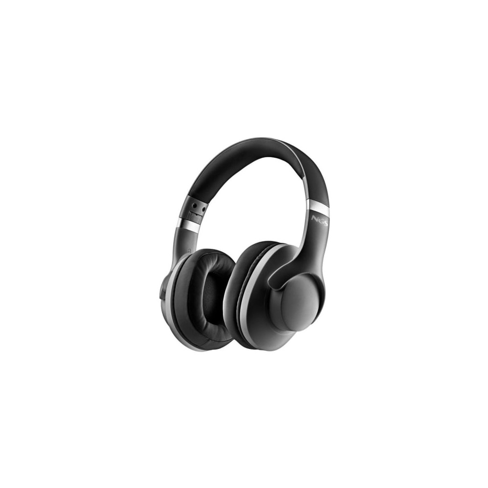 Auriculares Inalámbricos NGS Artica Storm/ con Micrófono/ Bluetooth/ Negros | Auriculares