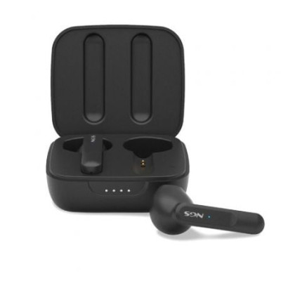 Auriculares Bluetooth NGS Ártica Move con estuche de carga/ Autonomía 7h/ Negros | Bluetooth