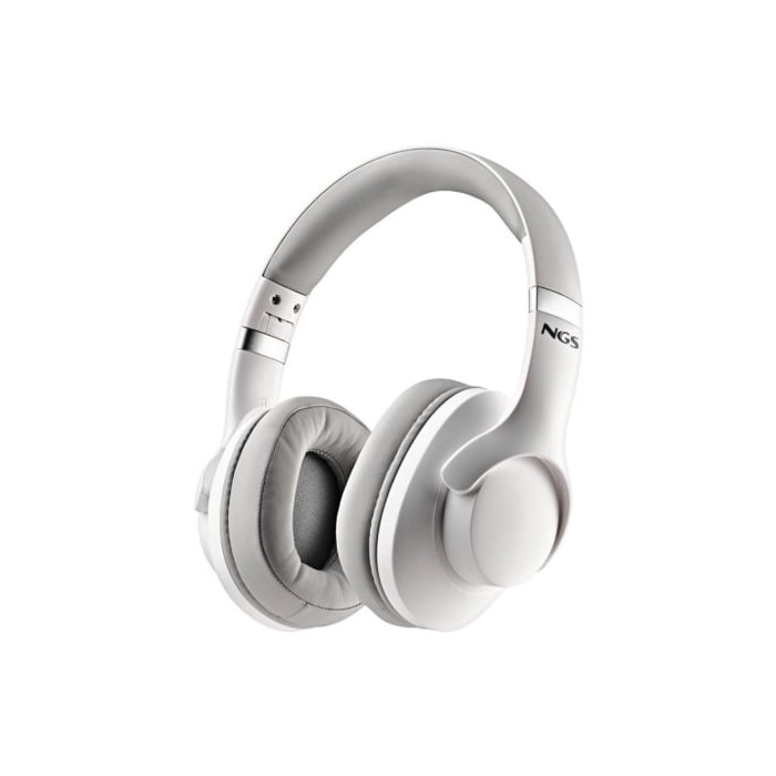Auriculares Inalámbricos NGS Artica Storm/ con Micrófono/ Bluetooth/ Blancos | Auriculares