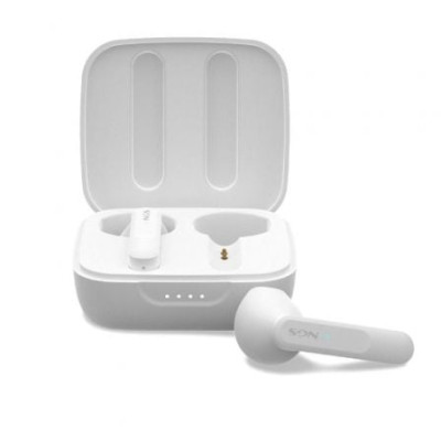 Auriculares Bluetooth NGS Ártica Move con estuche de carga/ Autonomía 7h/ Blancos | Bluetooth