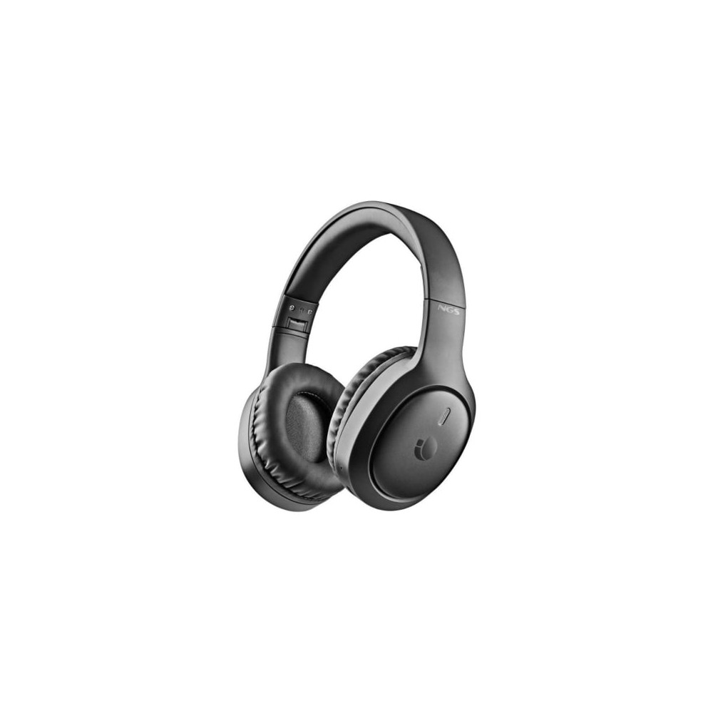 Auriculares Inalámbricos NGS Artica Tempest/ con Micrófono/ Bluetooth/ Negros | Auriculares