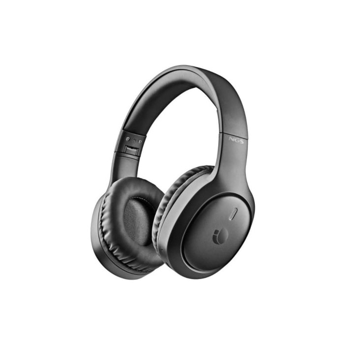 Auriculares Inalámbricos NGS Artica Tempest/ con Micrófono/ Bluetooth/ Negros | Auriculares