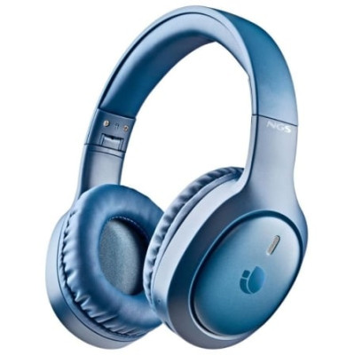 Auriculares Inalámbricos NGS Artica Tempest/ con Micrófono/ Bluetooth/ Azules | Auriculares
