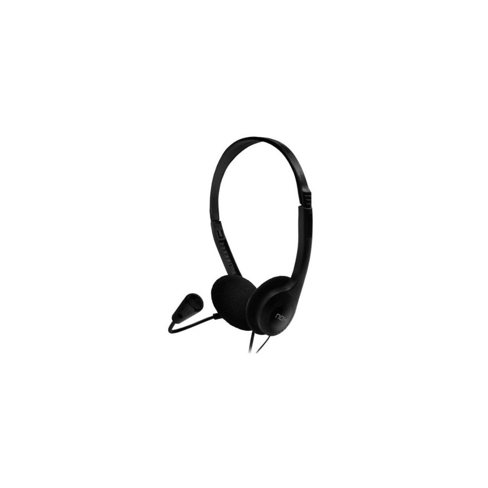 Auriculares Nox Voice One/ con Micrófono/ Jack 3.5/ Negros | Auriculares