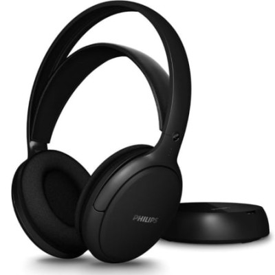 Auriculares Inalámbricos Philips SHC5200M2/ Jack 3.5/ Negros | Auriculares