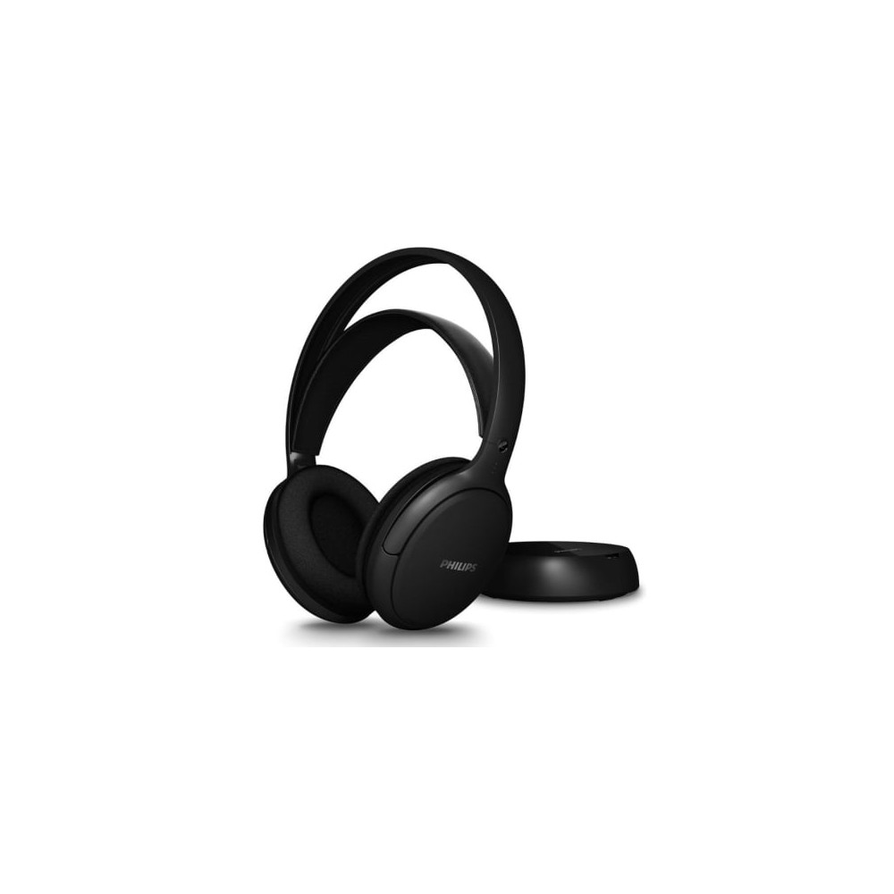 Auriculares Inalámbricos Philips SHC5200M2/ Jack 3.5/ Negros | Auriculares