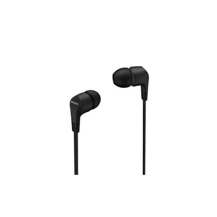 Auriculares Intrauditivos Philips TAE1105/ Jack 3.5/ Negros | Auriculares