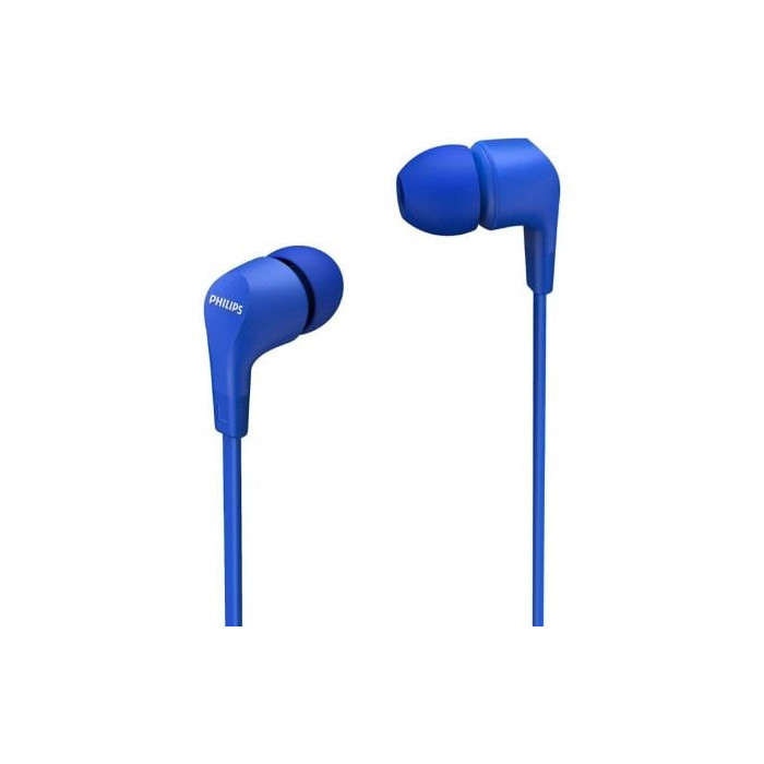 Auriculares Intrauditivos Philips TAE1105BL/ con Micrófono/ Jack 3.5/ Azules | Auriculares