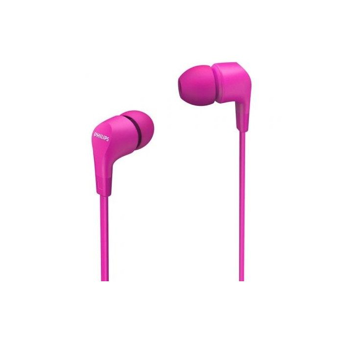 Auriculares Intrauditivos Philips TAE1105PK/ con Micrófono/ Jack 3.5/ Rosas | Auriculares