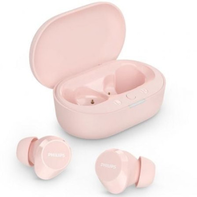 Auriculares Bluetooth Philips TAT1209 con estuche de carga/ Autonomía 6h/ Rosas | Bluetooth