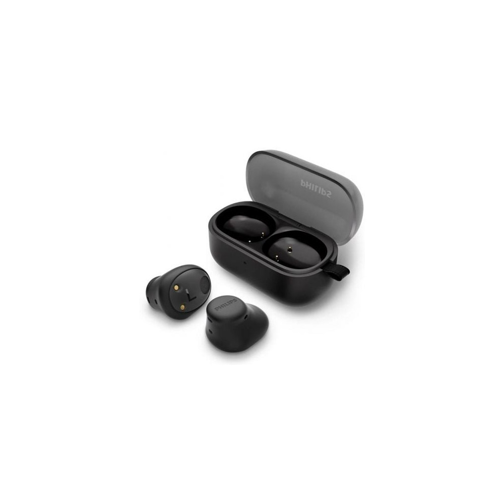 Auriculares Bluetooth Philips TAT2149 con estuche de carga/ Autonomía 6h/ Negros | Bluetooth