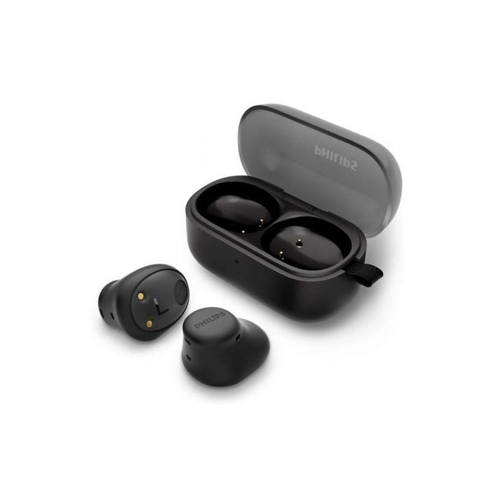 Auriculares Bluetooth Philips TAT2149 con estuche de carga/ Autonomía 6h/ Negros | Bluetooth