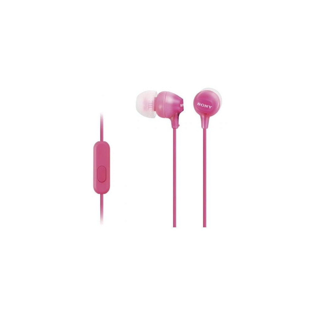 Auriculares Intrauditivos Sony MDR-EX15APPI/ con Micrófono/ Jack 3.5/ Rosas | Auriculares