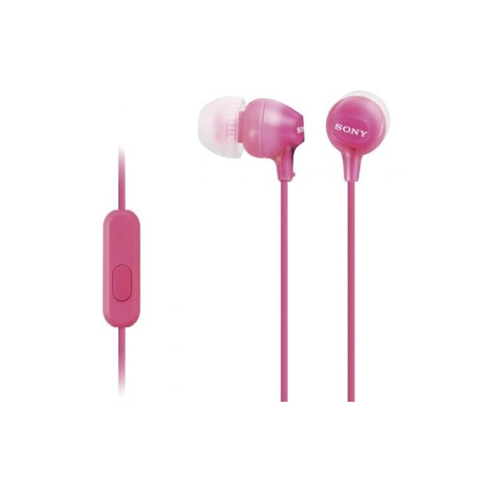 Auriculares Intrauditivos Sony MDR-EX15APPI/ con Micrófono/ Jack 3.5/ Rosas | Auriculares