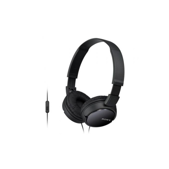 Auriculares Sony MDRZX110APB/ con Micrófono/ Jack 3.5/ Negros | Auriculares