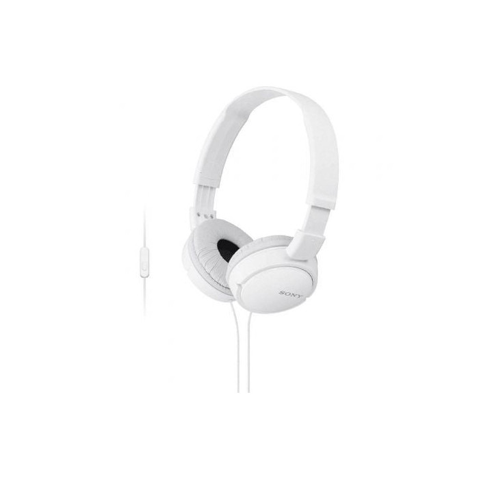 Auriculares Sony MDRZX110APW/ con Micrófono/ Jack 3.5/ Blancos | Auriculares