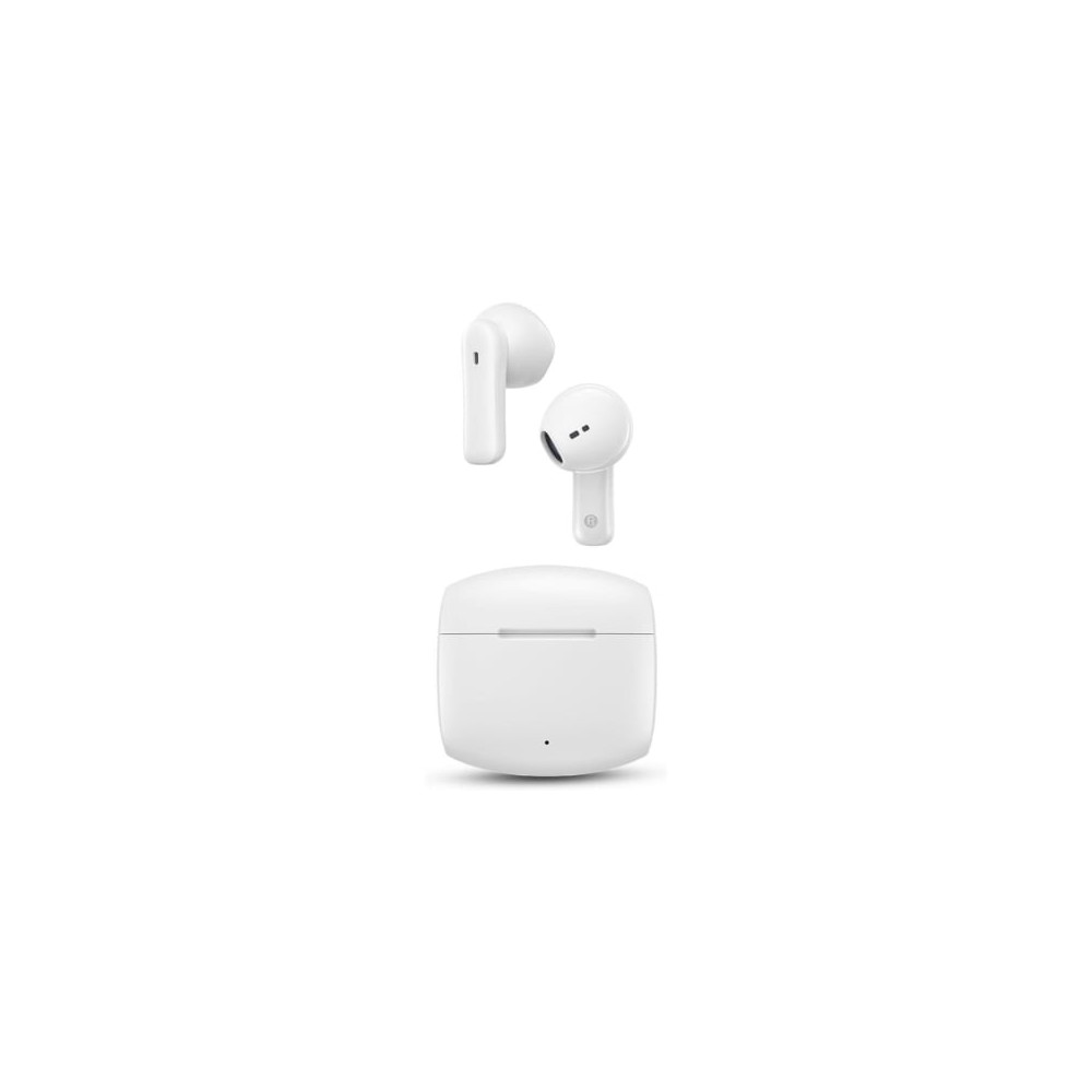 Auriculares Bluetooth SPC Ether 3 Buds con estuche de carga/ Autonomía 8h/ Blancos | Bluetooth