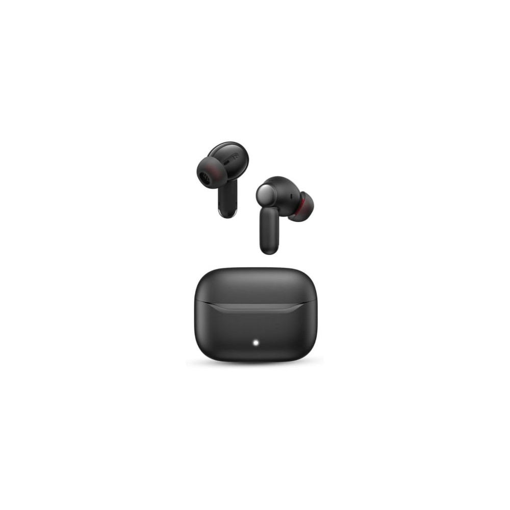 Auriculares Bluetooth SPC Ether 3 Pro con estuche de carga/ Autonomía 8h/ Negro | Bluetooth