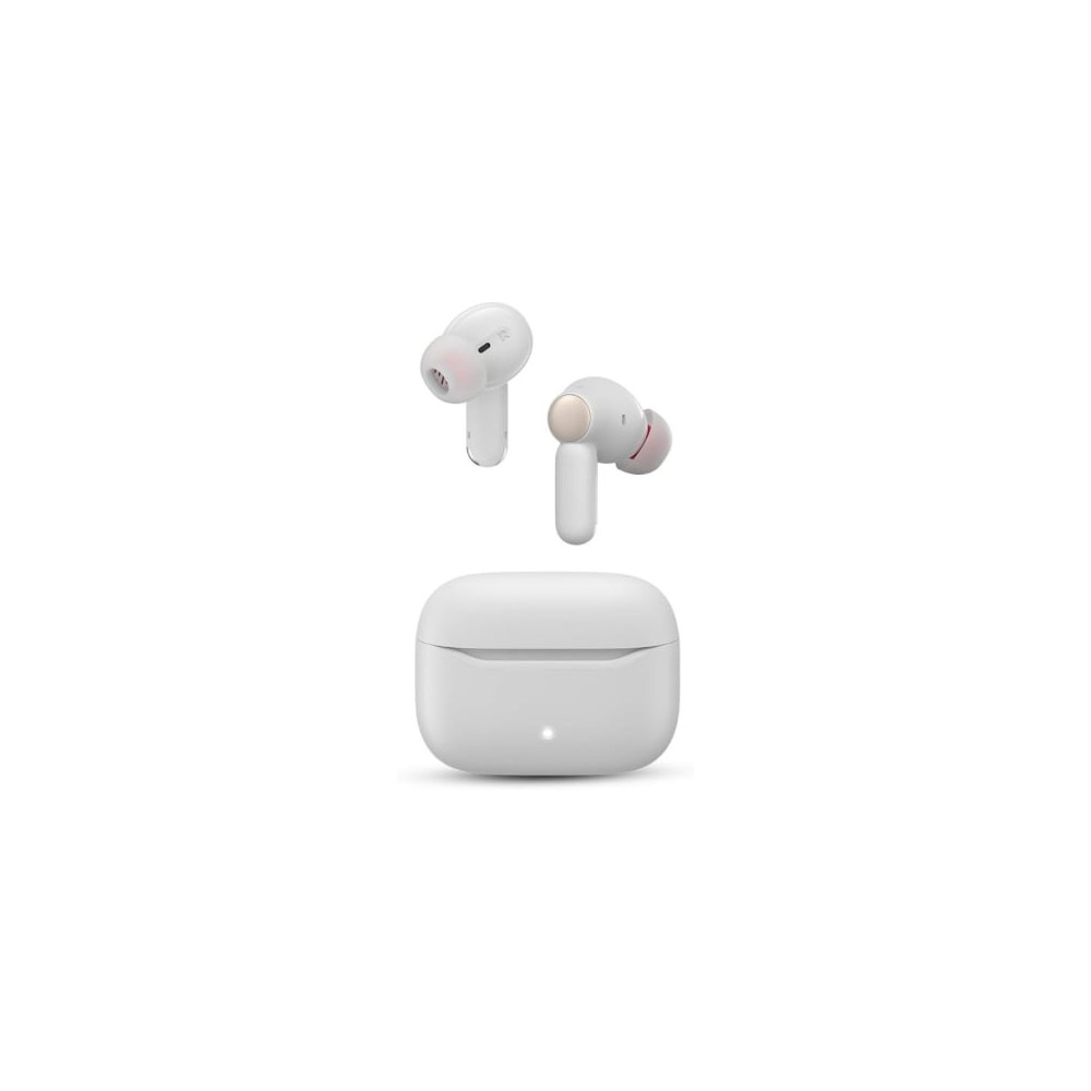 Auriculares Bluetooth SPC Ether 3 Pro con estuche de carga/ Autonomía 8h/ Blanco | Bluetooth