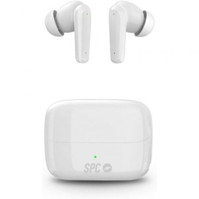 Auriculares Bluetooth SPC Ether 2 Pro con estuche de carga/ Autonomía 6.5h/ Blancos | Bluetooth