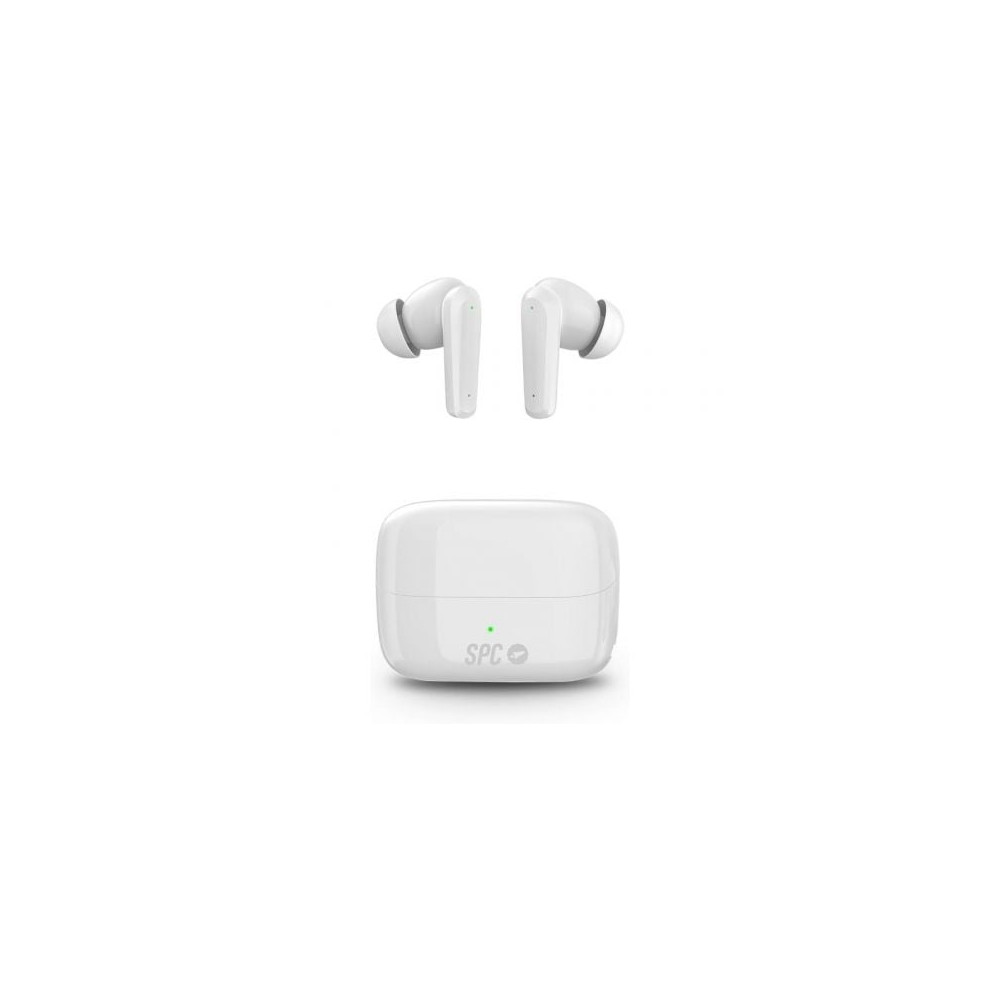 Auriculares Bluetooth SPC Ether 2 Pro con estuche de carga/ Autonomía 6.5h/ Blancos | Bluetooth