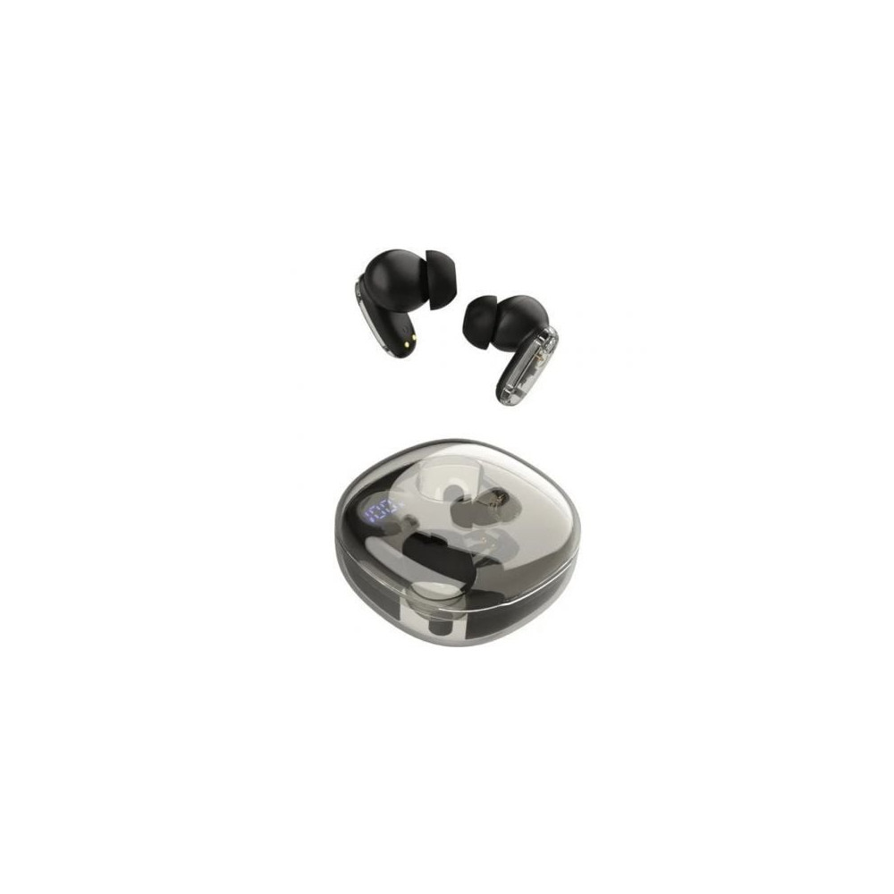 Auriculares Bluetooth Mars Gaming MHIB2 con estuche de carga/ Autonomía 7h/ Negros | Bluetooth