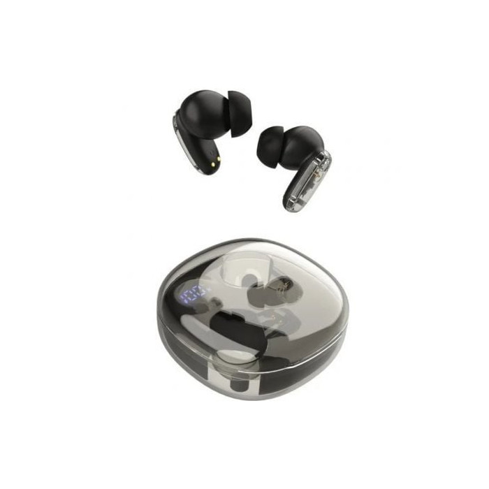 Auriculares Bluetooth Mars Gaming MHIB2 con estuche de carga/ Autonomía 7h/ Negros | Bluetooth